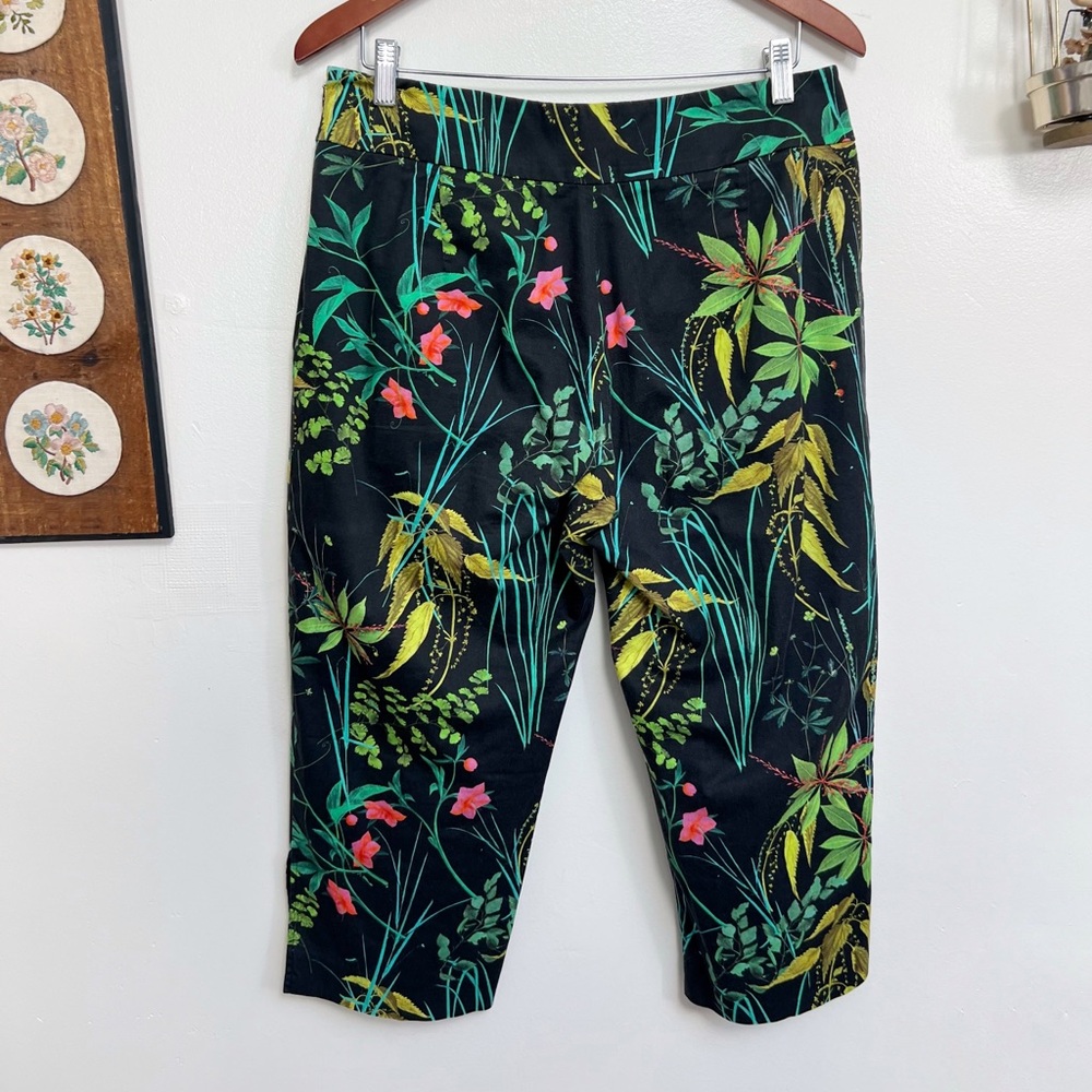 Randy Kemper Herbaceous Print Matching Casual Blazer and Cropped Pants Set - Picture 9 of 13